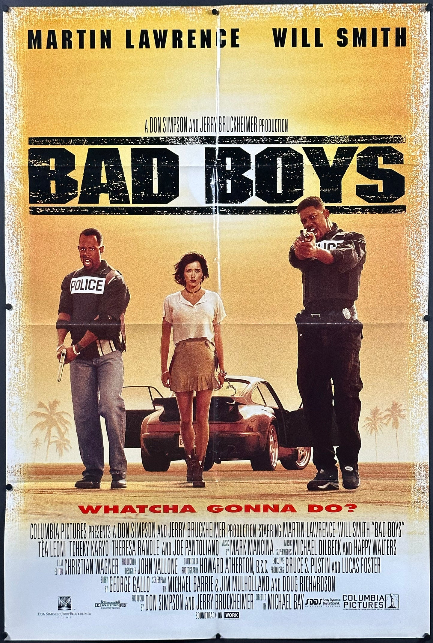 Bad Boys US One Sheet (1995) - ORIGINAL RELEASE - posterpalace.com