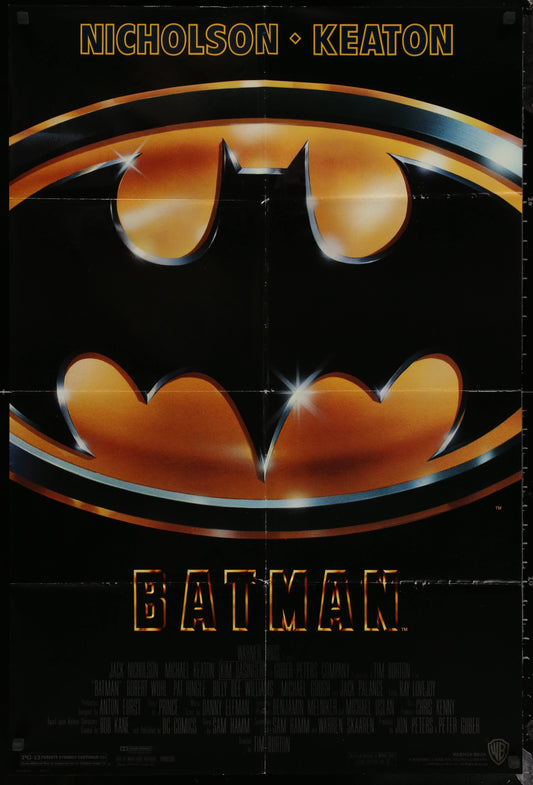 Batman US One Sheet Style C (1989) - ORIGINAL RELEASE - posterpalace.com