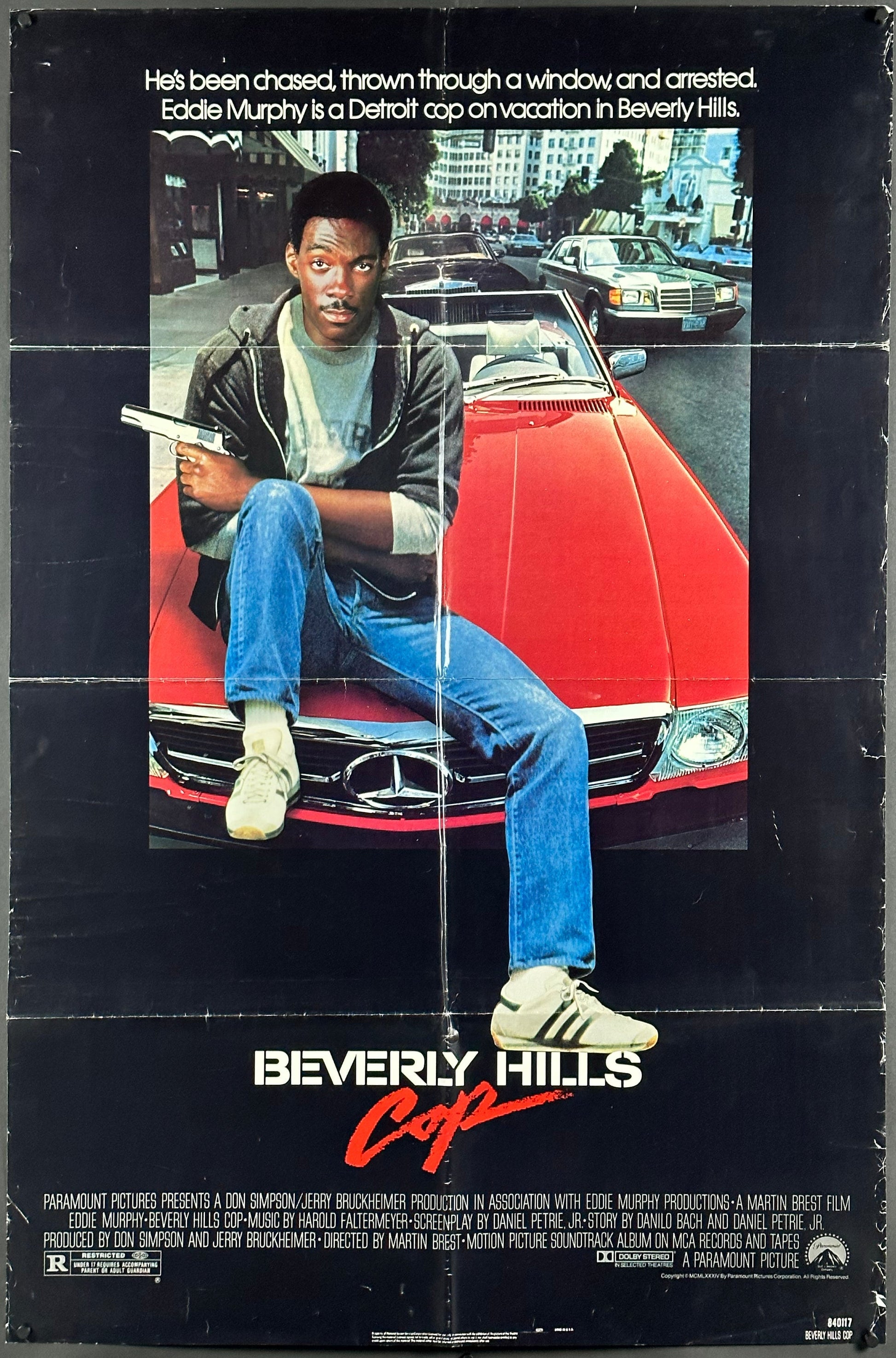 Beverly Hills Cop US One Sheet (1984) - ORIGINAL RELEASE - posterpalace.com