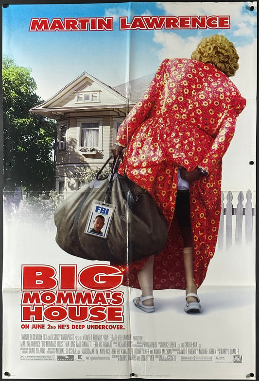 Big Momma's House US One Sheet (2000) - ORIGINAL RELEASE - posterpalace.com