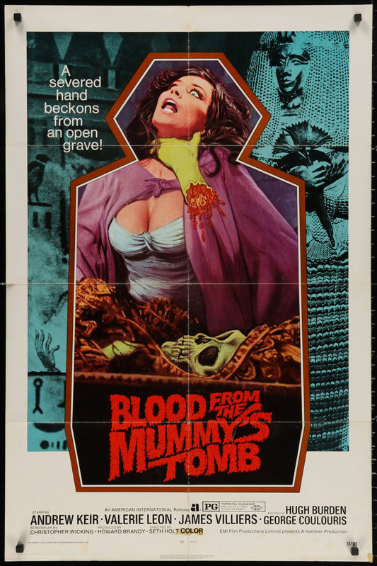 Blood From The Mummy's Tomb US One Sheet (1971) - ORIGINAL RELEASE - posterpalace.com