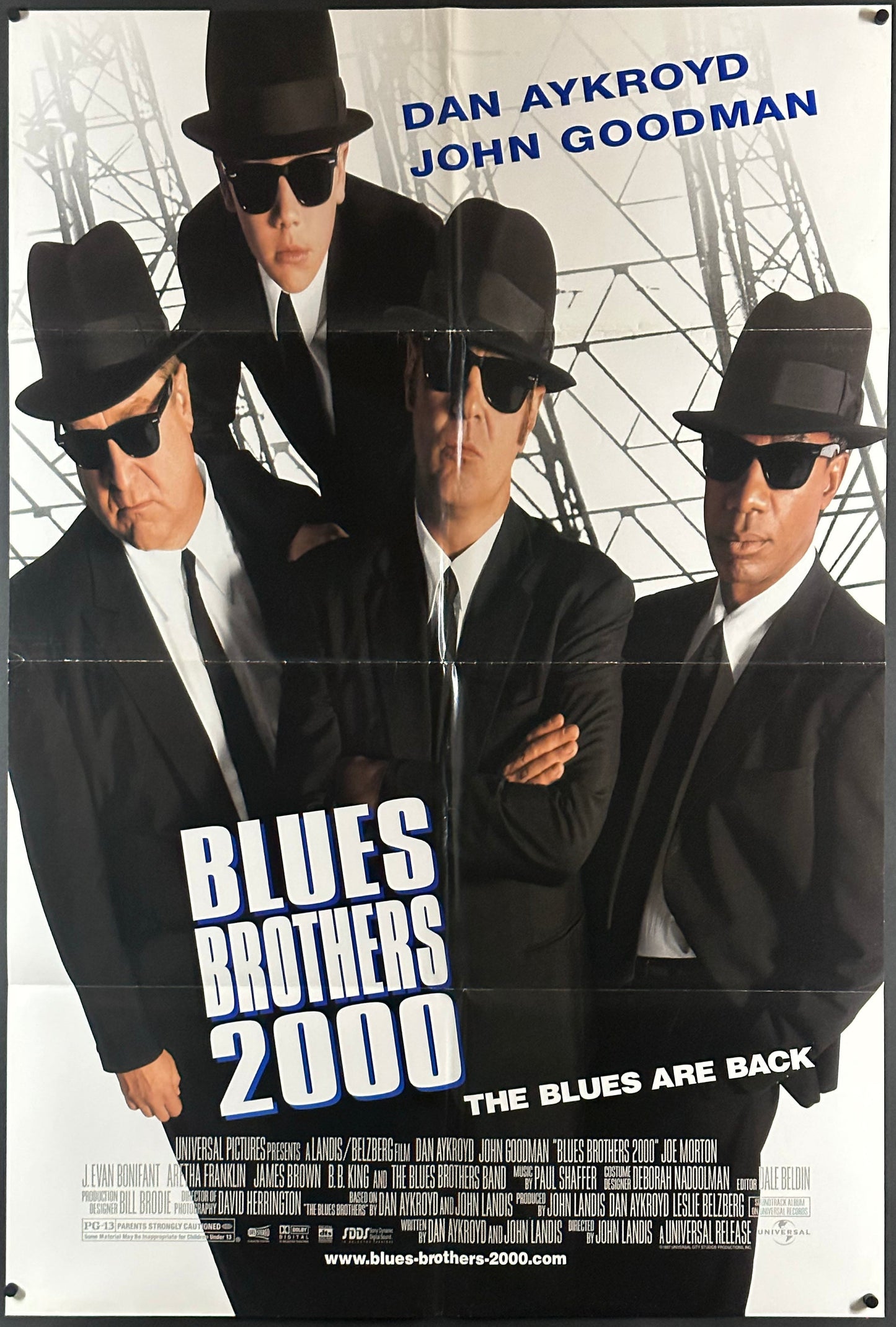 Blues Brothers 2000 US One Sheet (1998) - ORIGINAL RELEASE - posterpalace.com