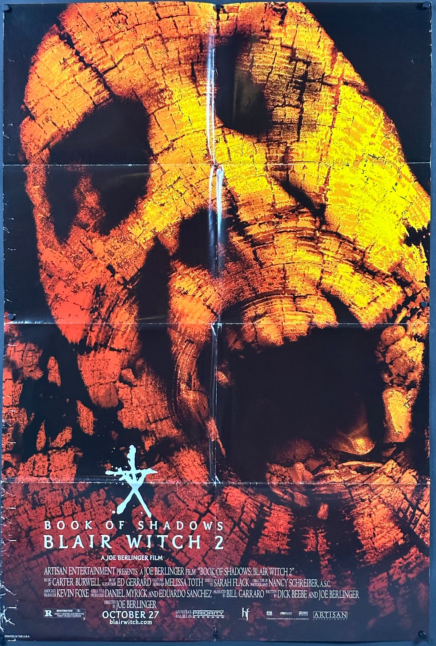 Book Of Shadows: Blair Witch 2 US One Sheet (2000) - ORIGINAL RELEASE - posterpalace.com