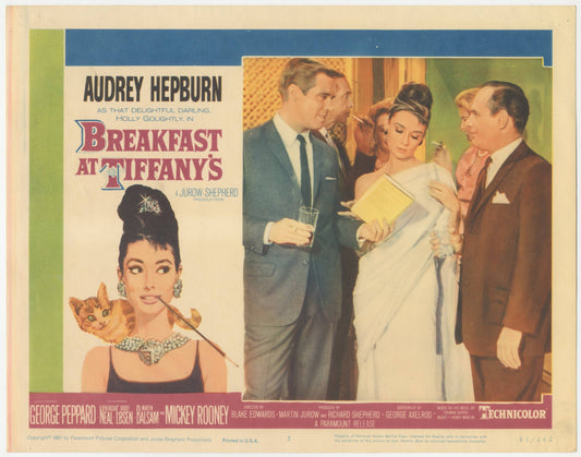Breakfast At Tiffany's US Lobby Card #5 (1961) - ORIGINAL RELEASE - posterpalace.com