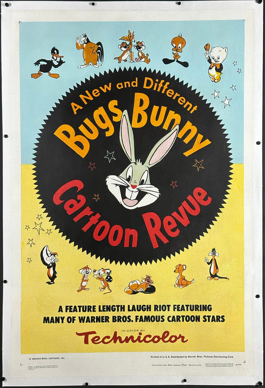 Bugs Bunny Cartoon Revue US One Sheet (1953) - ORIGINAL RELEASE - posterpalace.com