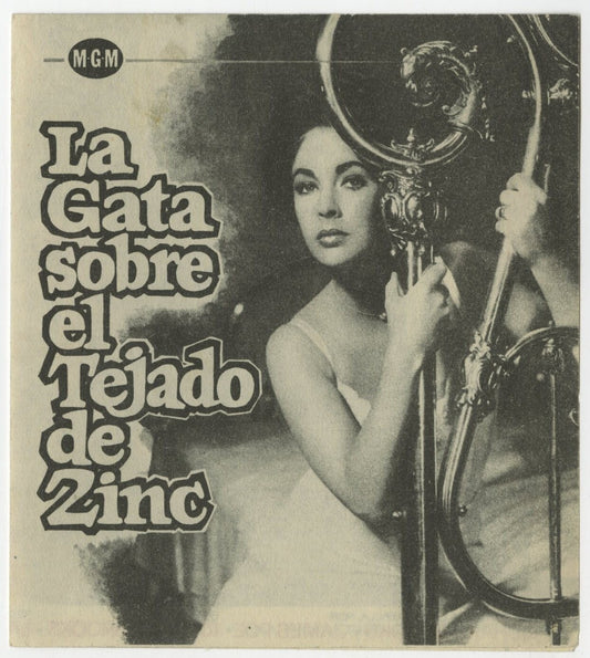 Cat On A Hot Tin Roof Spanish Four Page Herald (R 1959) - posterpalace.com