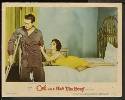 Cat On A Hot Tin Roof US Complete Lobby Card Set (1958) - ORIGINAL RELEASE - posterpalace.com