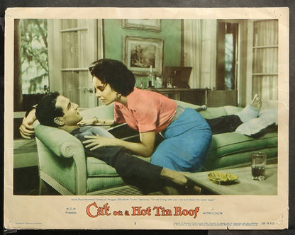 Cat On A Hot Tin Roof US Complete Lobby Card Set (1958) - ORIGINAL RELEASE - posterpalace.com