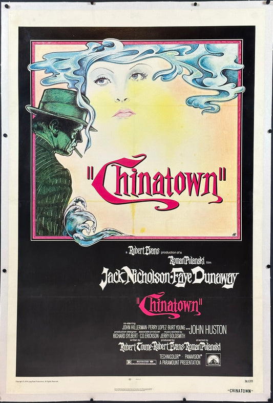 Chinatown US One Sheet (1974) - ORIGINAL RELEASE - posterpalace.com