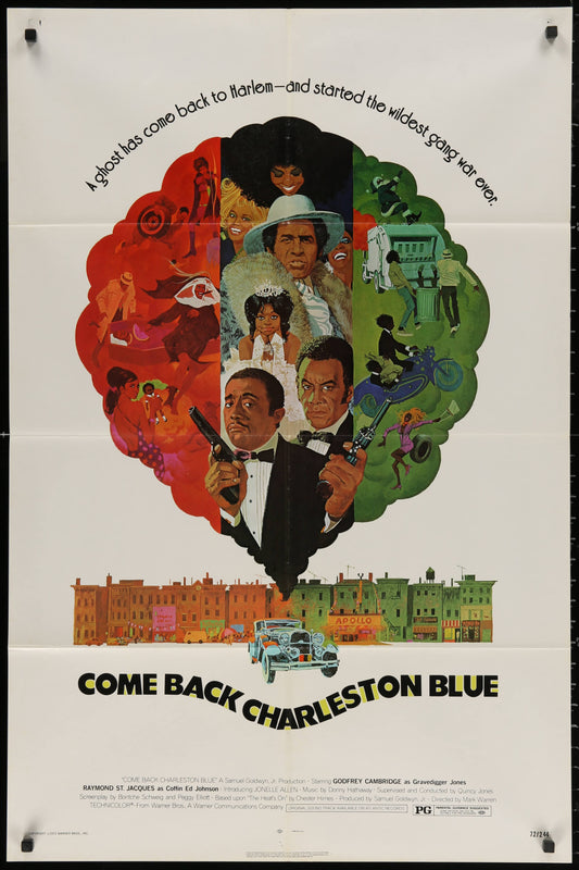 Come Back Charleston Blue US One Sheet (1972) - ORIGINAL RELEASE - posterpalace.com