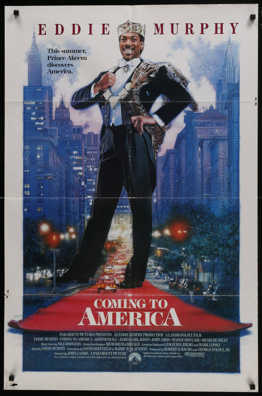Coming To America US One Sheet (1988) - ORIGINAL RELEASE - posterpalace.com