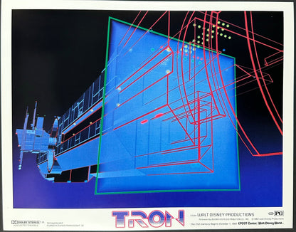 Disney's Tron US Complete Lobby Card Set (1982) - ORIGINAL RELEASE - posterpalace.com