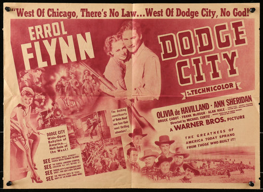 Dodge City US Four Page Herald (R 1941) - posterpalace.com