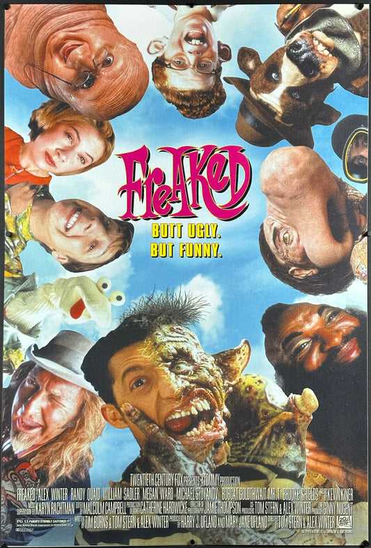 Freaked US One Sheet (1993) - ORIGINAL RELEASE - posterpalace.com
