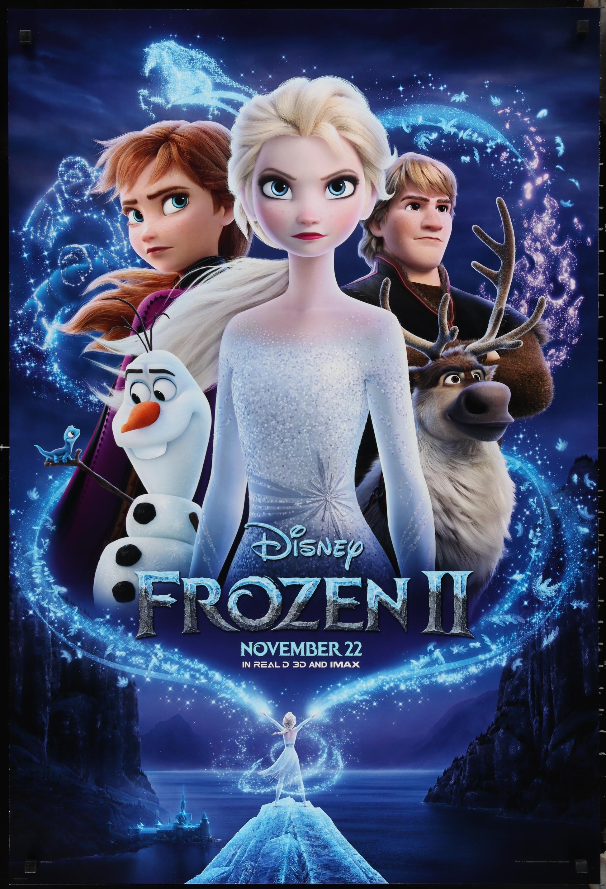 Frozen II US One Sheet (2019) - ORIGINAL RELEASE - posterpalace.com