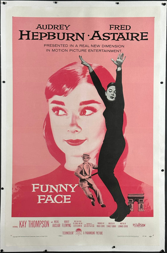 Funny Face US One Sheet (1957) - ORIGINAL RELEASE - posterpalace.com