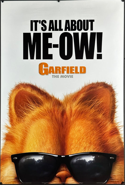 Garfield US One Sheet "Me-ow" Teaser Style (2004) - ORIGINAL RELEASE - posterpalace.com