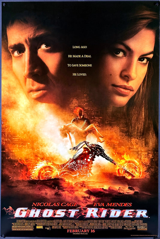 Ghost Rider US One Sheet (2007) - ORIGINAL RELEASE - posterpalace.com