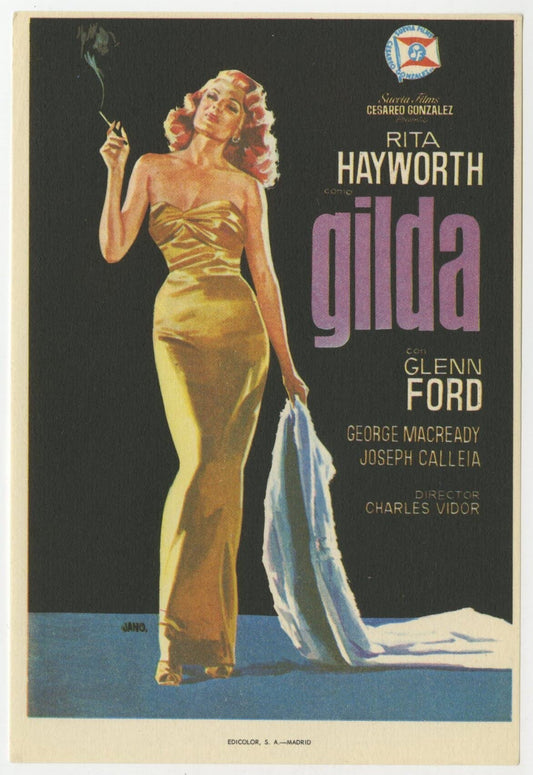 Gilda Spanish Herald Jano Art (R ca. 1950's) - posterpalace.com