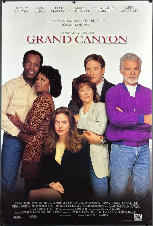 Grand Canyon US One Sheet (1991) - ORIGINAL RELEASE - posterpalace.com
