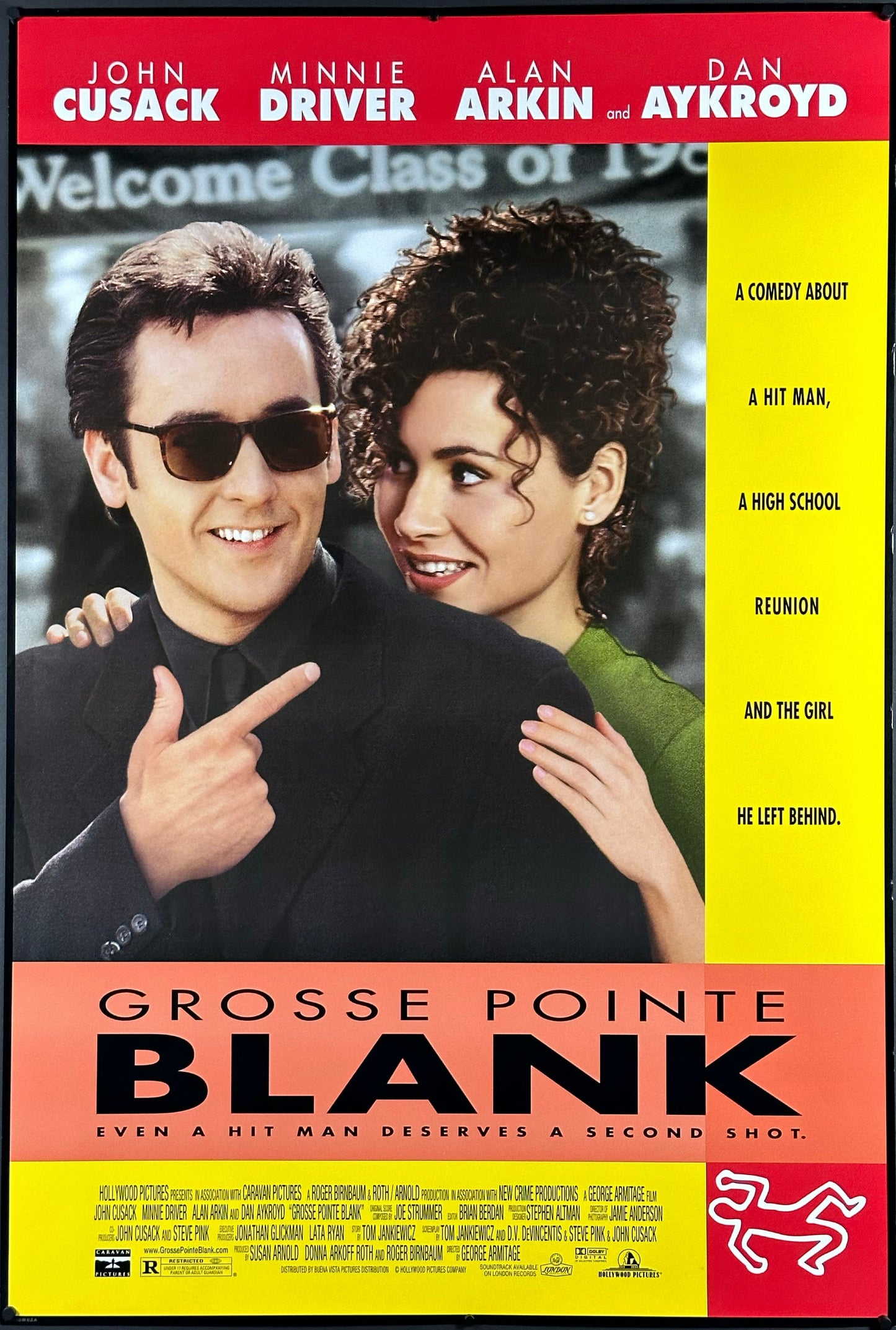 Grosse Pointe Blank US One Sheet (1997) - ORIGINAL RELEASE - posterpalace.com