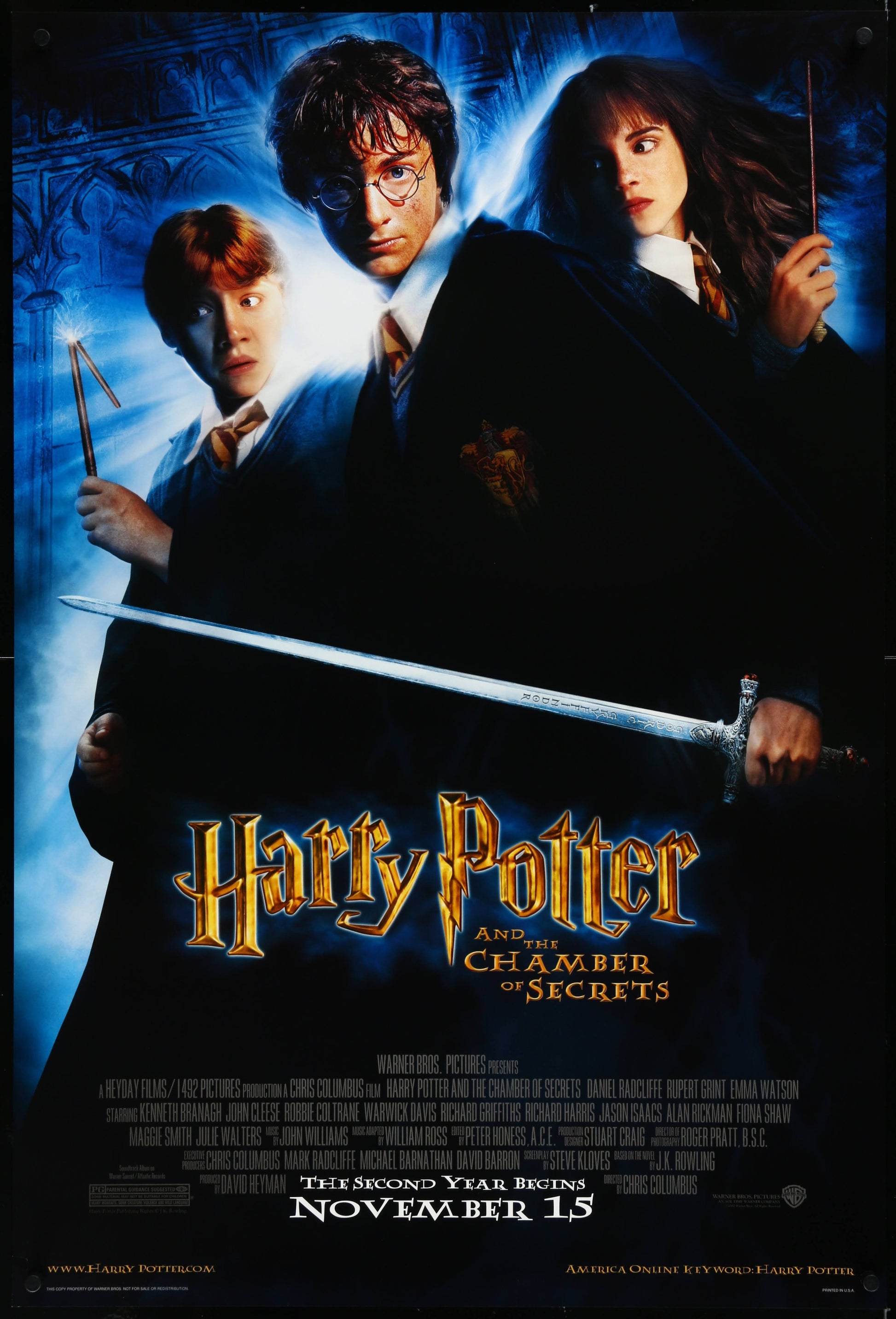 Harry Potter And The Chamber Of Secrets - posterpalace.com