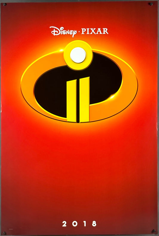 Incredibles 2 US One Sheet Teaser Style (2018) - ORIGINAL RELEASE - posterpalace.com