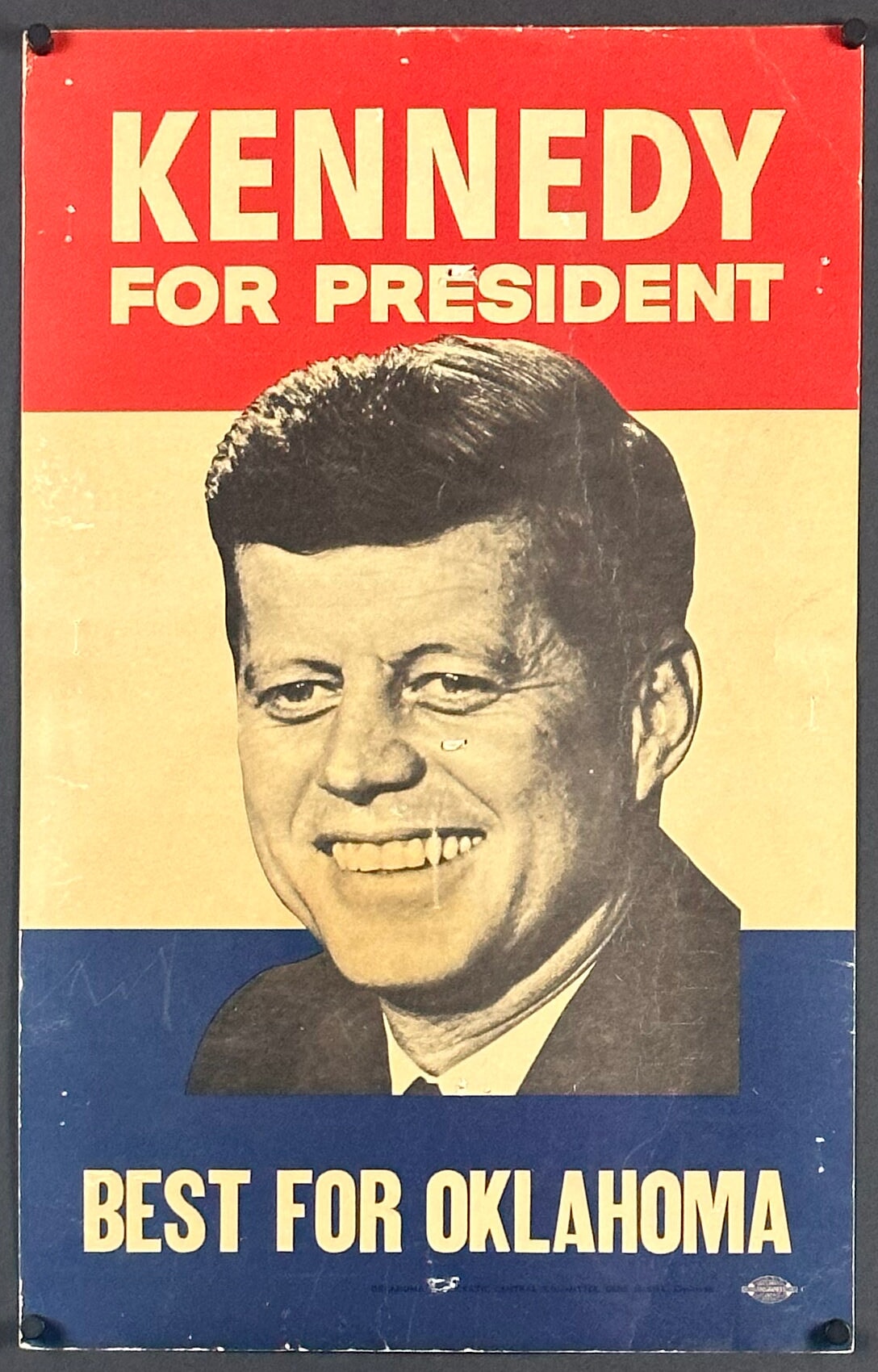 "Kennedy For President" JFK Campaign Poster (1960) - posterpalace.com