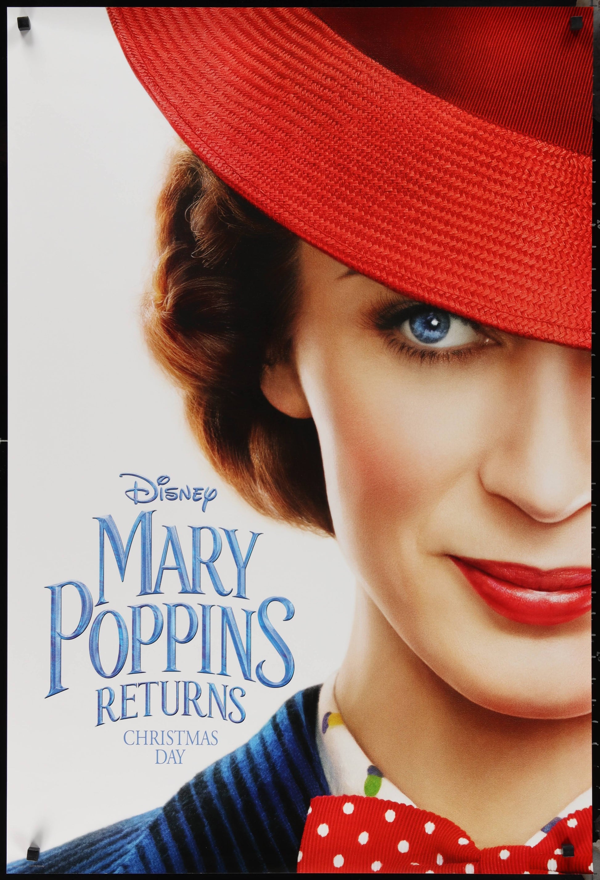 Mary Poppins Returns US One Sheet (2018) - ORIGINAL RELEASE - posterpalace.com