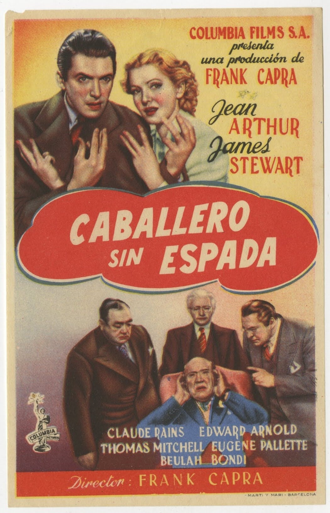 Mr. Smith Goes To Washington Spanish Herald (R 1949) - posterpalace.com