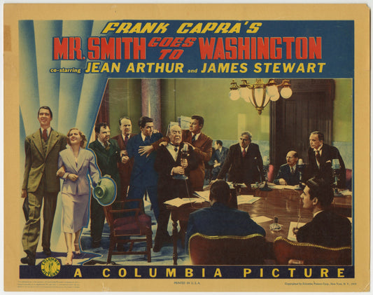 Mr. Smith Goes To Washington US Lobby Card (1939) - ORIGINAL RELEASE - posterpalace.com