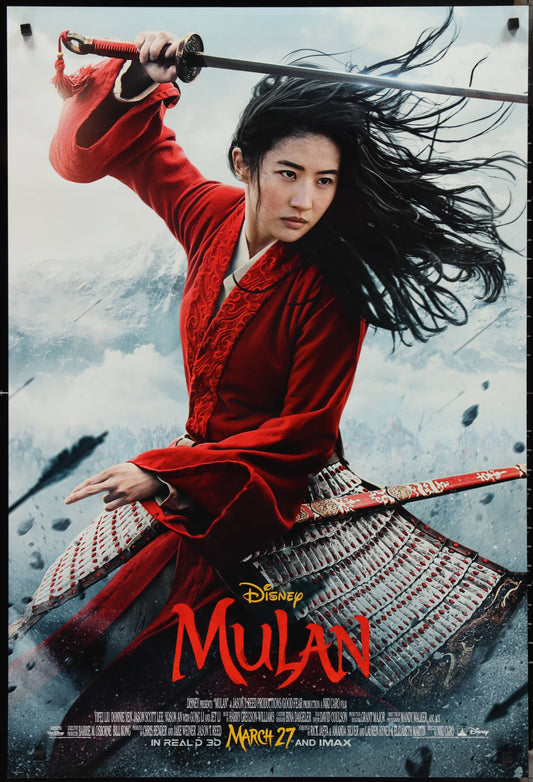 Mulan US One Sheet (2020) - ORIGINAL RELEASE - posterpalace.com