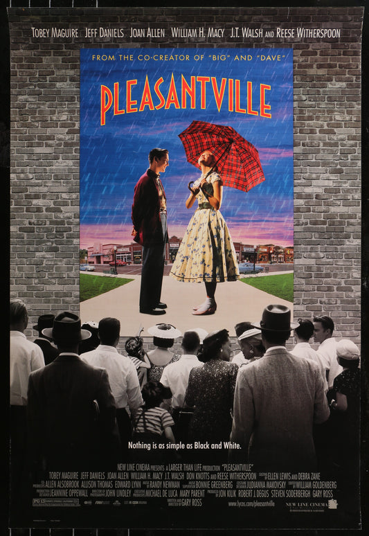 Pleasantville US One Sheet (1998) - ORIGINAL RELEASE - posterpalace.com