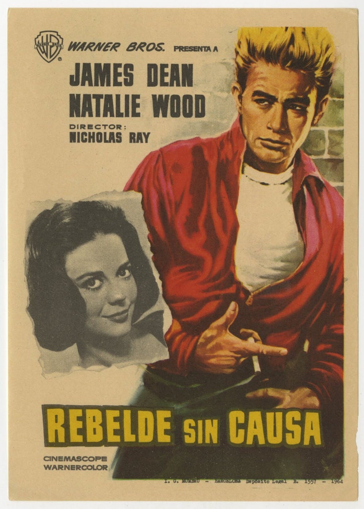 Rebel Without a Cause Spanish Herald (R 1964) - posterpalace.com