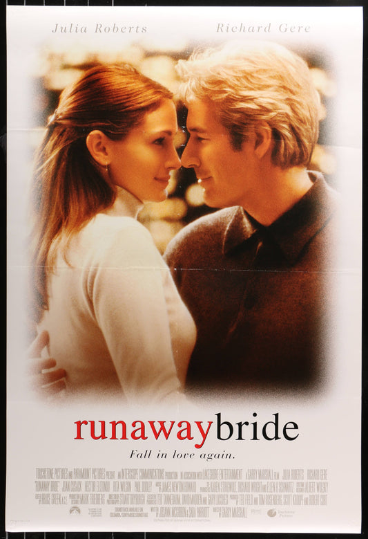 Runaway Bride US One Sheet (1999) - ORIGINAL RELEASE - posterpalace.com