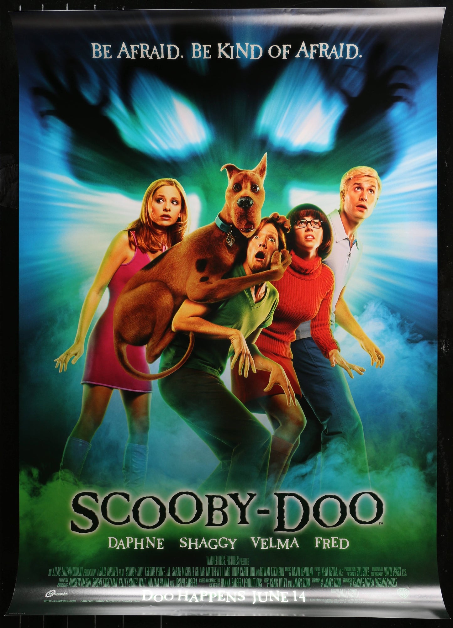 Scooby-doo US One Sheet (2002) - ORIGINAL RELEASE - posterpalace.com