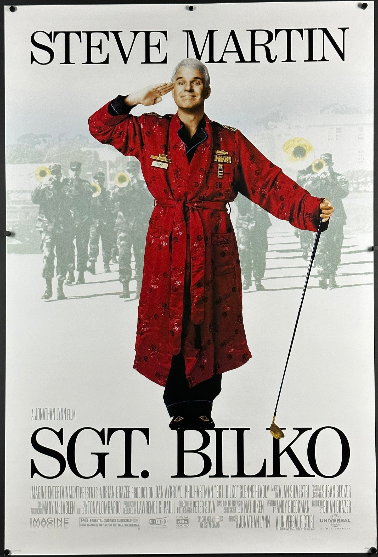 Sgt. Bilko US One Sheet (1996) - ORIGINAL RELEASE - posterpalace.com