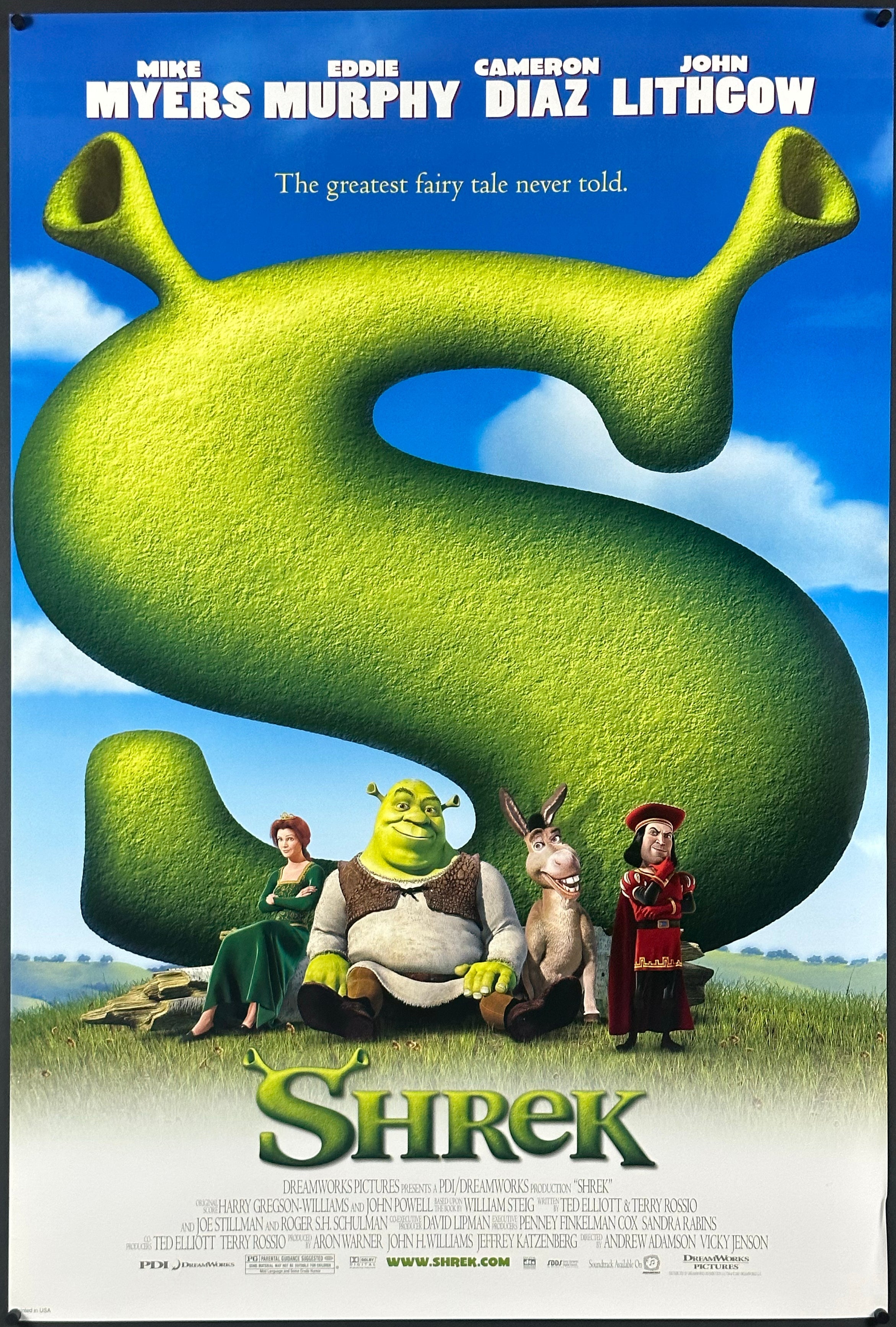 Shrek movie poster