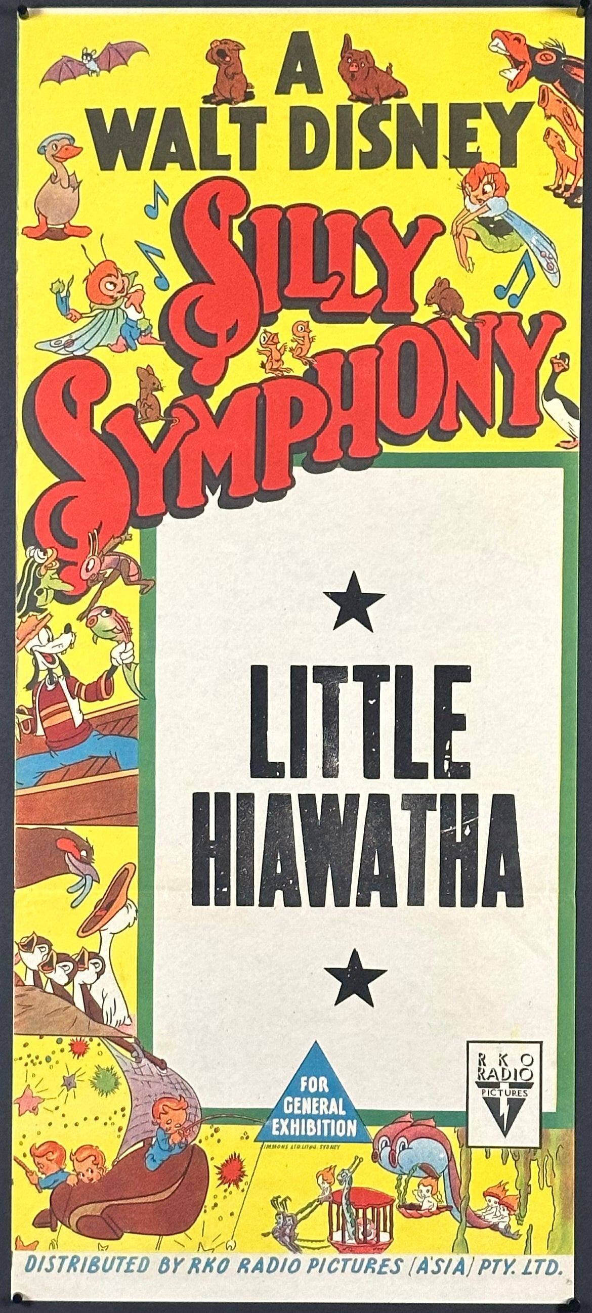 Silly Symphony Stock Poster with Little Hyawatha - posterpalace.com