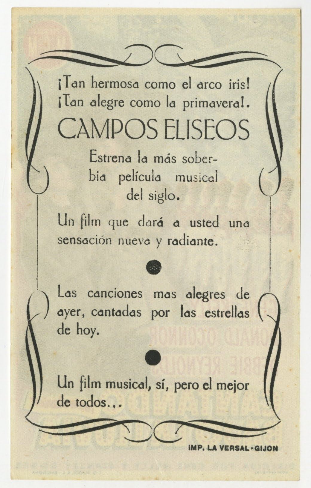 Singin' In The Rain Spanish Herald (R 1953) - posterpalace.com
