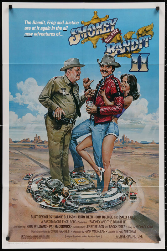 Smokey And The Bandit II US One Sheet (1980) - ORIGINAL RELEASE - posterpalace.com