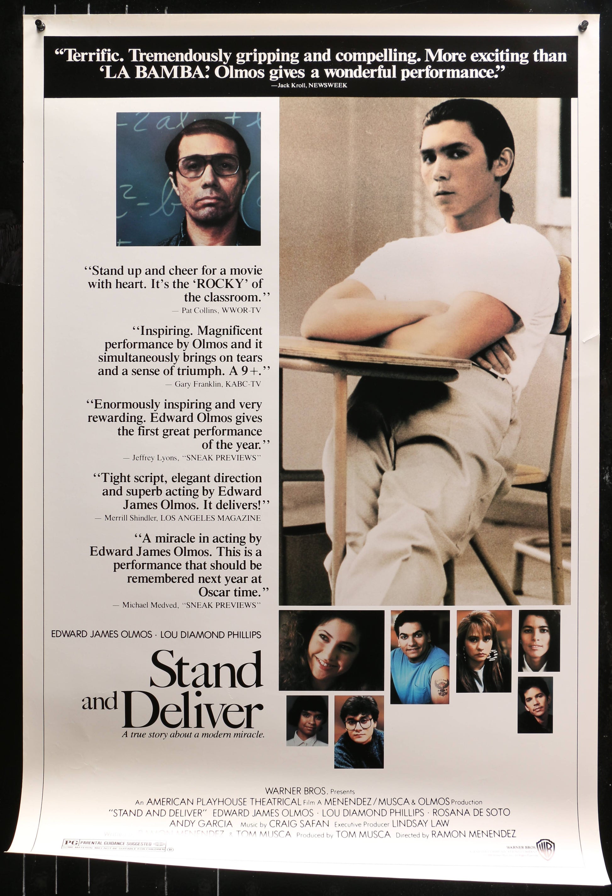 Stand And Deliver US One Sheet (1988) - ORIGINAL RELEASE - posterpalace.com