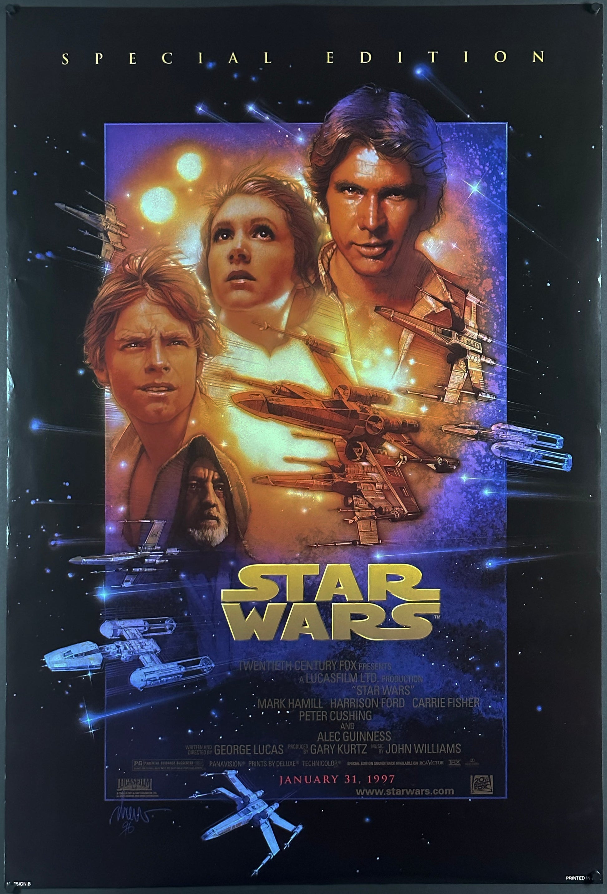 Star Wars: Episode IV - A New Hope US One Sheet Special Edition Style (R 1997) - posterpalace.com
