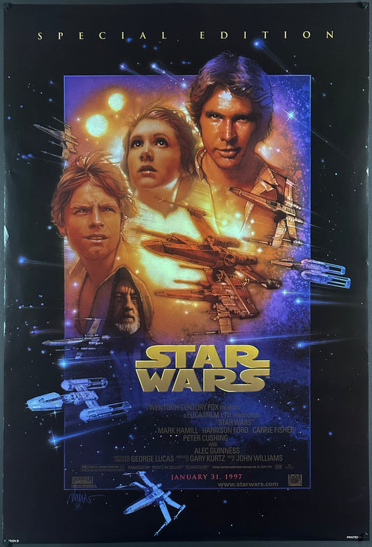 Star Wars: Episode IV - A New Hope US One Sheet Special Edition Style (R 1997) - posterpalace.com