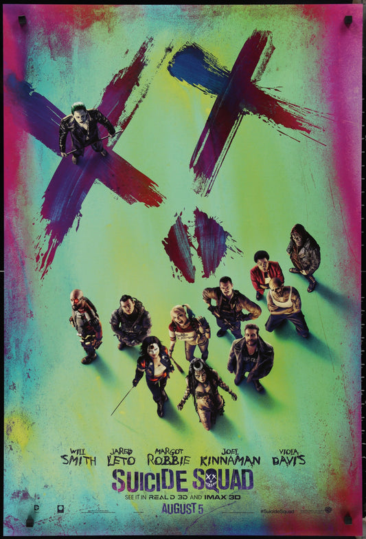Suicide Squad US One Sheet (2016) - ORIGINAL RELEASE - posterpalace.com