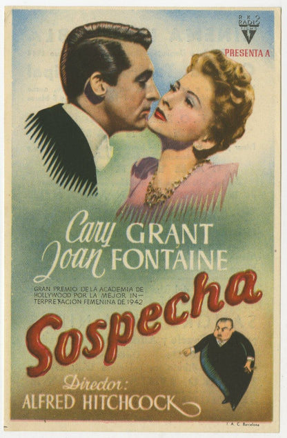 Suspicion Spanish Herald (R 1944) - posterpalace.com