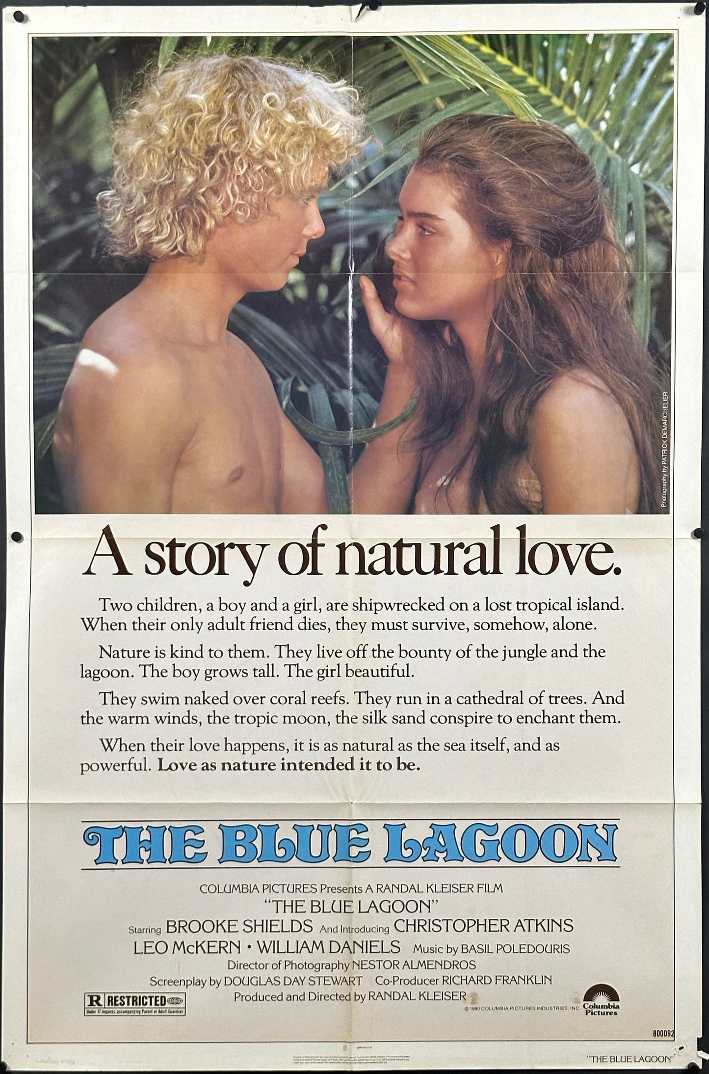 The Blue Lagoon US One Sheet (1980) - ORIGINAL RELEASE - posterpalace.com