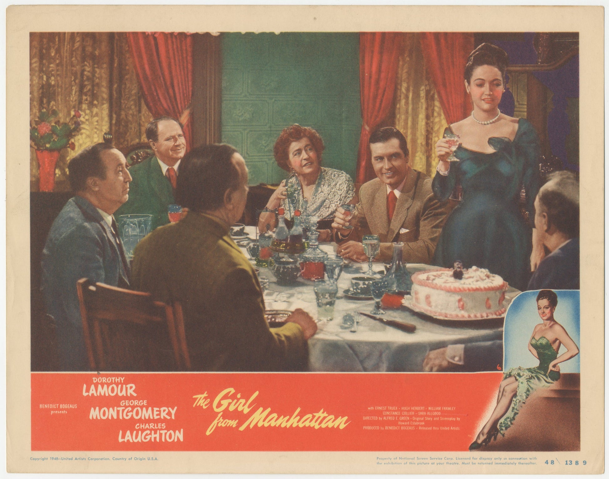 The Girl From Manhattan US Lobby Card (1948) - ORIGINAL RELEASE - posterpalace.com