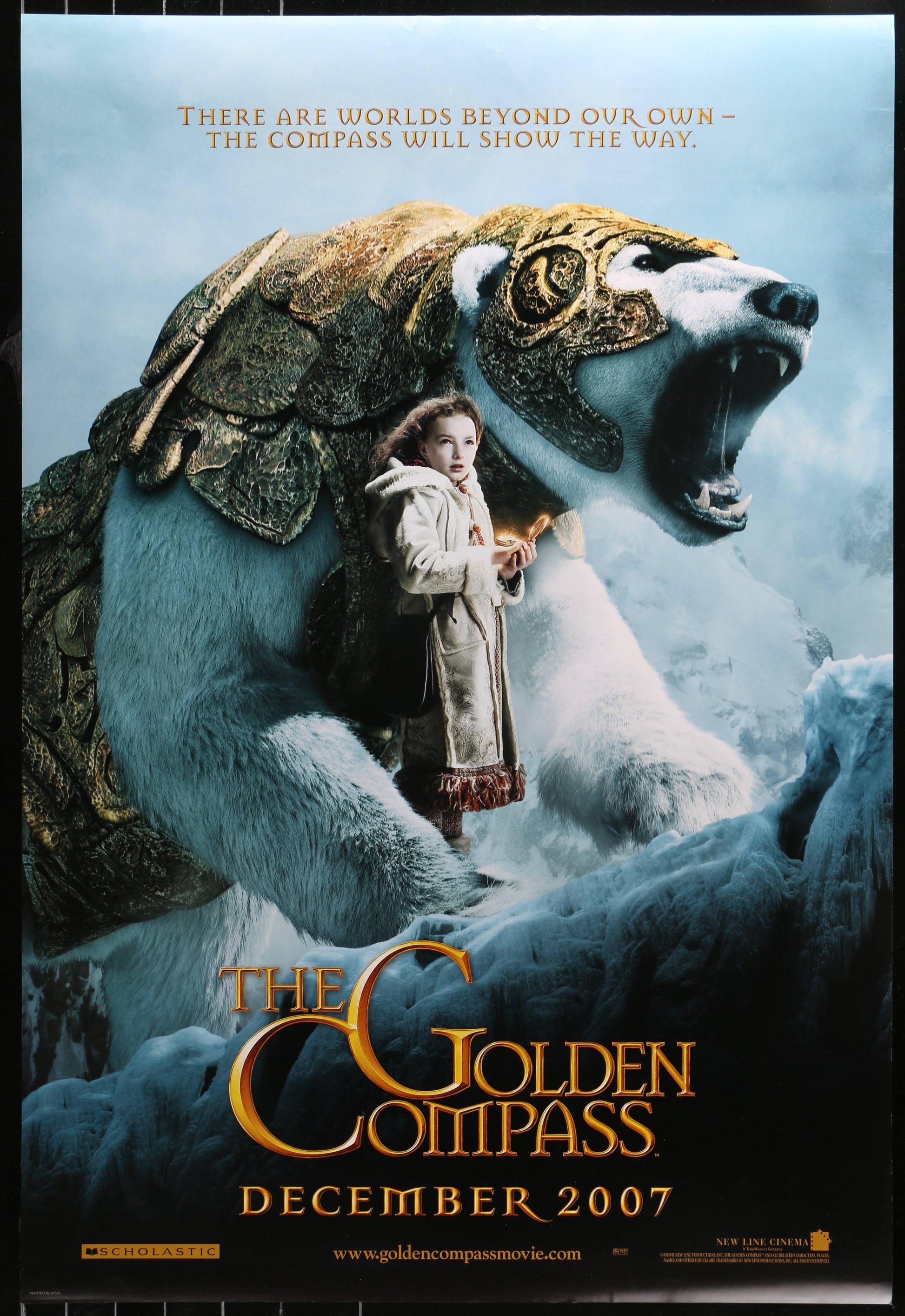 The Golden Compass US One Sheet (2007) - ORIGINAL RELEASE - posterpalace.com
