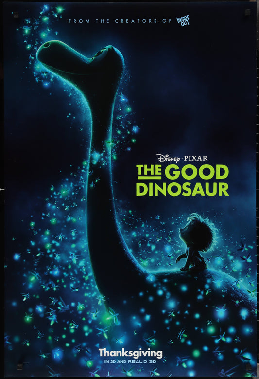 The Good Dinosaur US One Sheet Teaser Style (2015) - ORIGINAL RELEASE - posterpalace.com